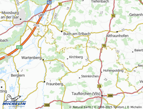 MICHELIN Aschbach map - ViaMichelin