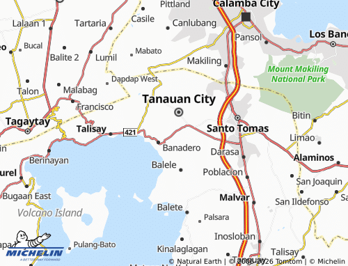 MICHELIN Talaga map - ViaMichelin