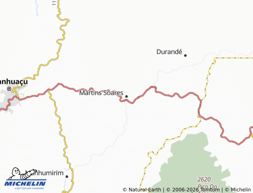 Mappa MICHELIN Martins Soares - ViaMichelin