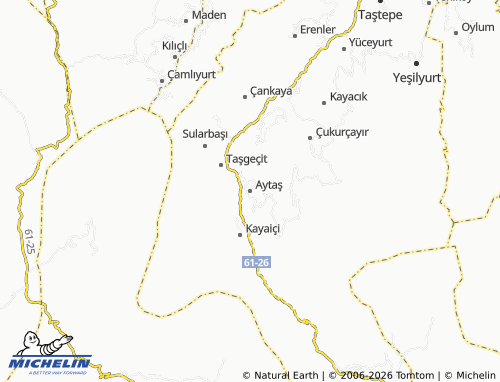 MICHELIN Aytaş map - ViaMichelin