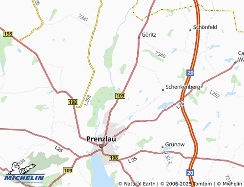 MICHELIN Blindow map - ViaMichelin
