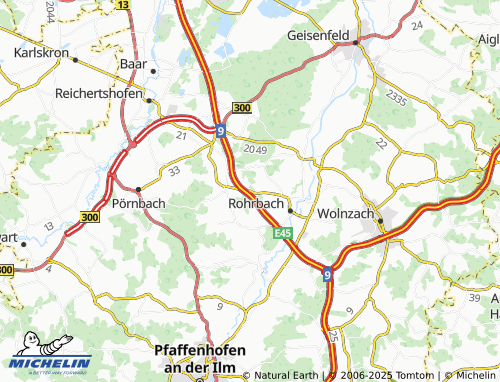 MICHELIN Ottersried map - ViaMichelin