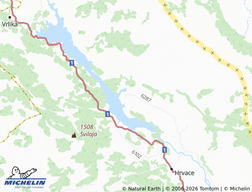 MICHELIN-Landkarte Dabar - ViaMichelin