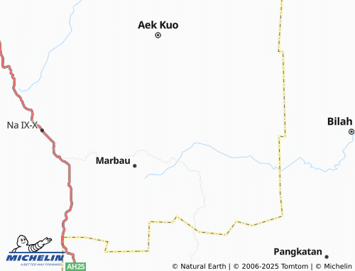 MICHELIN Bulungihit map - ViaMichelin