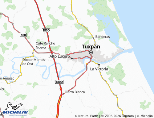 Mapa MICHELIN Nueva Italia - ViaMichelin