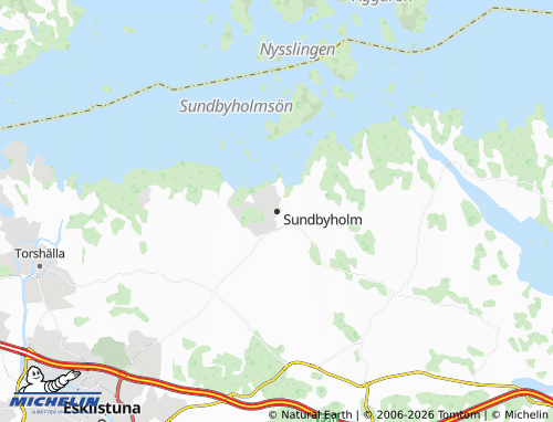 Carte MICHELIN Sundbyholm - ViaMichelin