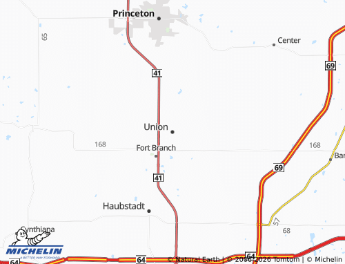 Mapa MICHELIN Union - ViaMichelin