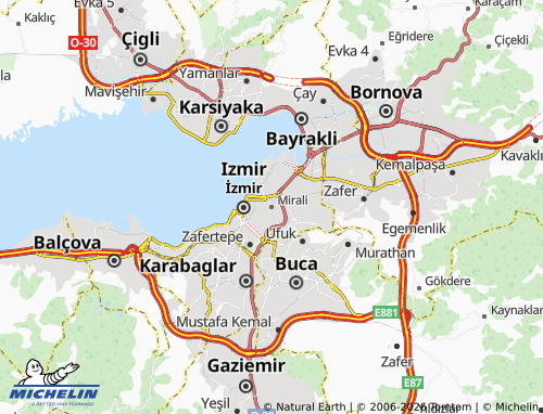 MICHELIN Mirali map - ViaMichelin