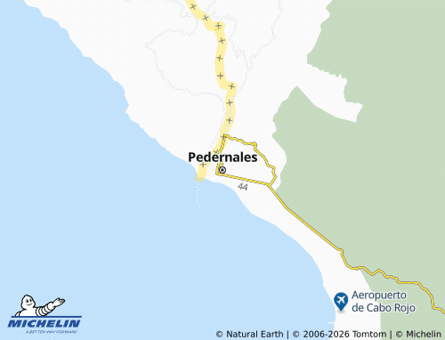 Mappa MICHELIN Pedernales - ViaMichelin