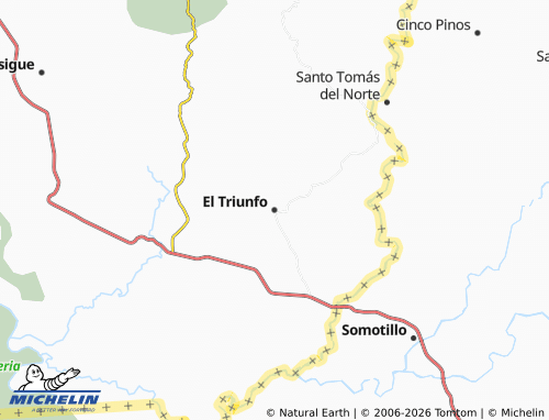 MICHELIN-Landkarte El Triunfo - ViaMichelin