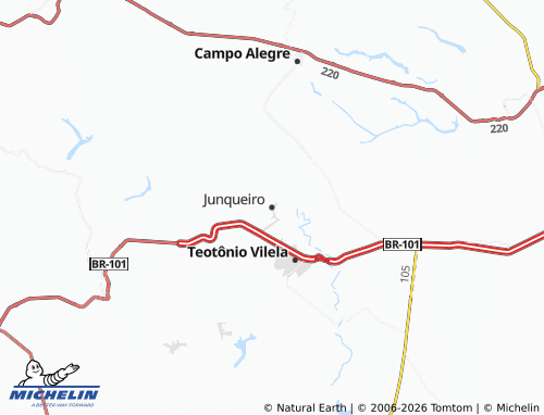 Mapa MICHELIN Junqueiro - ViaMichelin