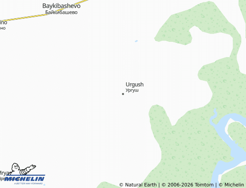 MICHELIN-Landkarte Urgush - ViaMichelin