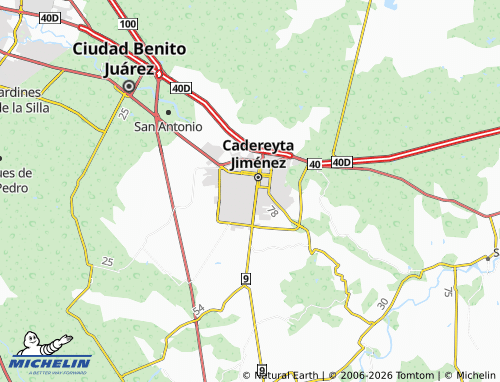 Carte MICHELIN Delia - ViaMichelin