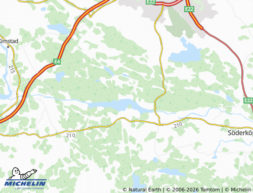 MICHELIN-Landkarte Luddingsbo - ViaMichelin