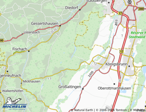 Mappa MICHELIN Burgwalden - ViaMichelin