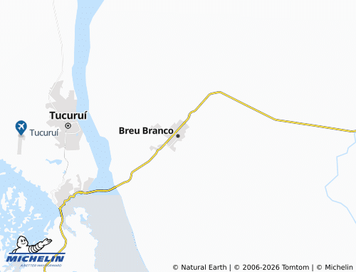 Mappa MICHELIN Breu Branco - ViaMichelin