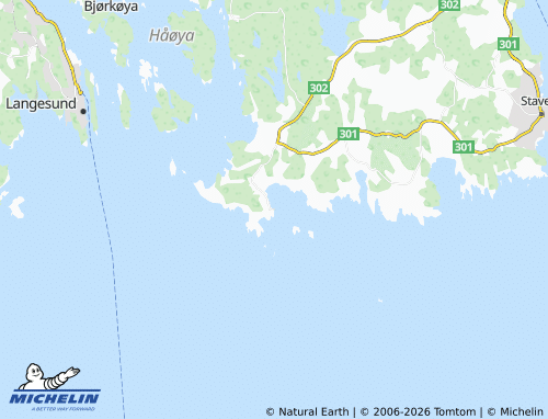 MICHELIN Nevlunghavn map - ViaMichelin