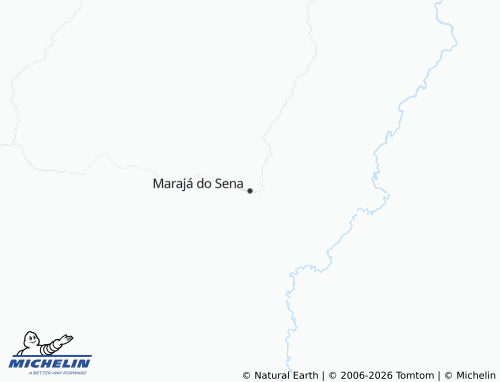 Carte MICHELIN Marajá do Sena - ViaMichelin