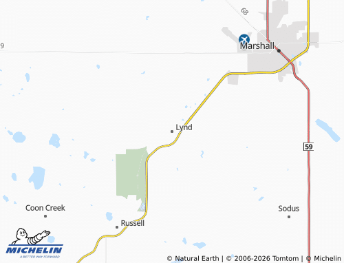 Mappa MICHELIN Lynd - ViaMichelin