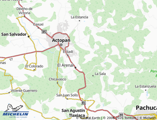 MICHELIN Las Águilas map - ViaMichelin
