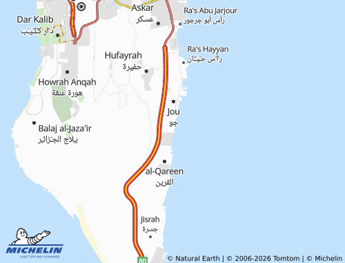 MICHELIN-Landkarte al-Dawr - ViaMichelin
