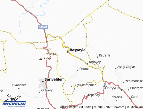 MICHELIN Şirindere map - ViaMichelin