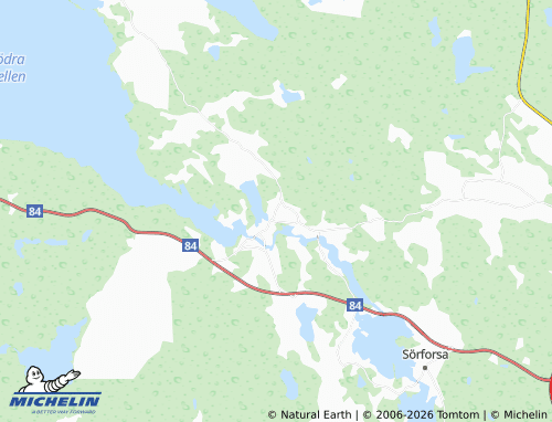 MICHELIN Näsviken map - ViaMichelin