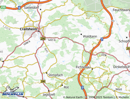 MICHELIN-Landkarte Schüttberg - ViaMichelin