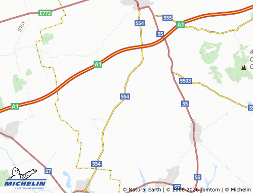 Mapa MICHELIN Bogdanovo - ViaMichelin