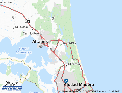 Mapa MICHELIN Del Valle - ViaMichelin