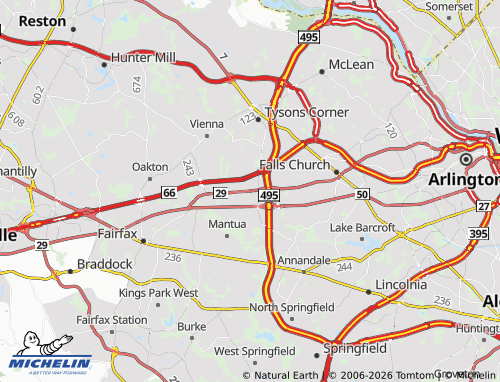 Mappa MICHELIN Merrifield - ViaMichelin