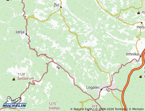 Carte MICHELIN Medvedje Brdo - ViaMichelin