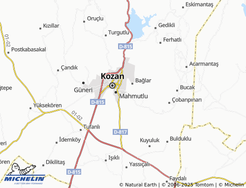 MICHELIN Tavşantepe map - ViaMichelin