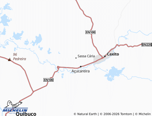 Mappa MICHELIN Sassa Cária - ViaMichelin