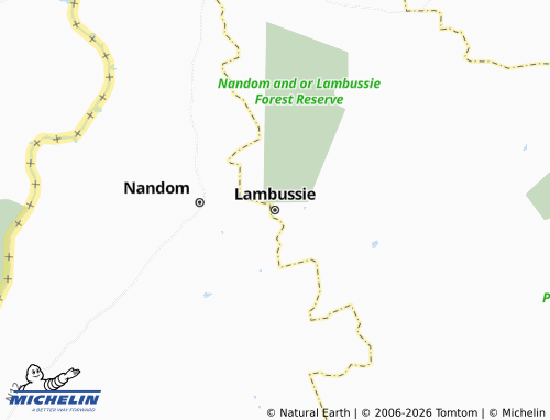 MICHELIN Lambussie map - ViaMichelin