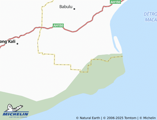 MICHELIN Sri Raharja map - ViaMichelin