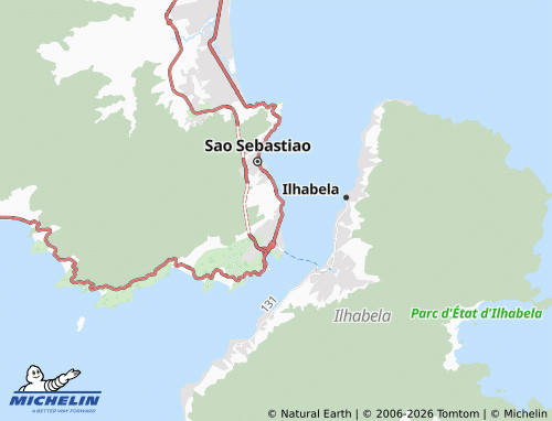 Mapa MICHELIN Praia Deserta - ViaMichelin