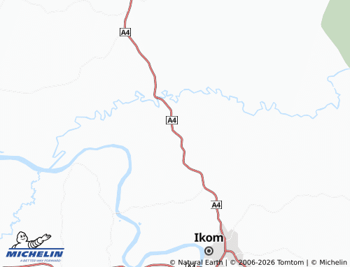 MICHELIN Nde map - ViaMichelin