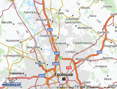 MICHELIN Fonbeauzard map - ViaMichelin