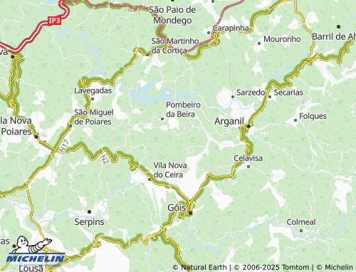 MICHELIN Alagoas map - ViaMichelin