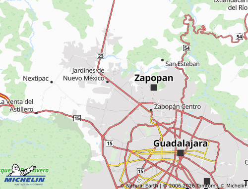 Mappa MICHELIN Villas del Palmar - ViaMichelin