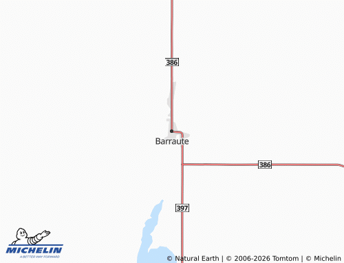 Carte MICHELIN Barraute - ViaMichelin