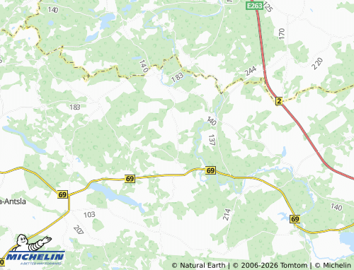 MICHELIN-Landkarte Rummi - ViaMichelin