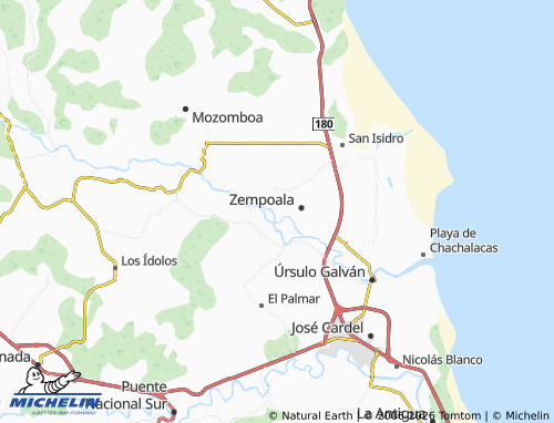 Mappa MICHELIN El Cristo - ViaMichelin