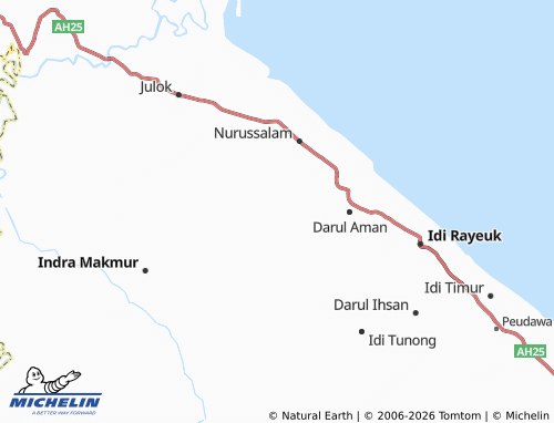 MICHELIN Seuneubok Buloh map - ViaMichelin