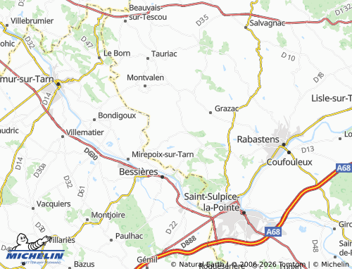 Mapa MICHELIN Réal - ViaMichelin