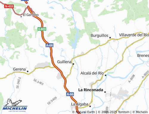 MICHELIN Valdeplatilla map - ViaMichelin