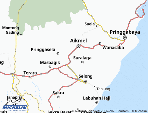 Carte MICHELIN Lenek - ViaMichelin