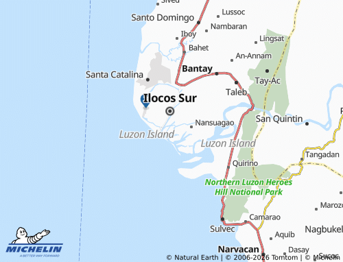 MICHELIN Don Dimas Querubin map - ViaMichelin