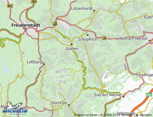 MICHELIN Neuneck map - ViaMichelin